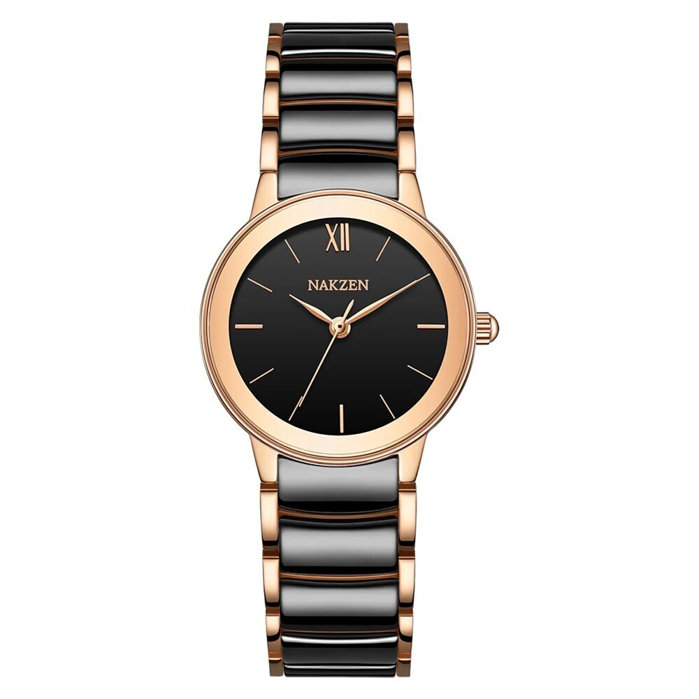 Ladies Diamond Quartz Stainless Steel Watch | Avelmont Time