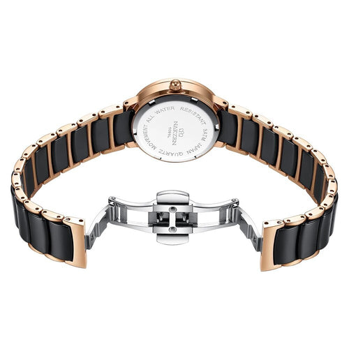 Ladies Diamond Quartz Stainless Steel Watch | Avelmont Time