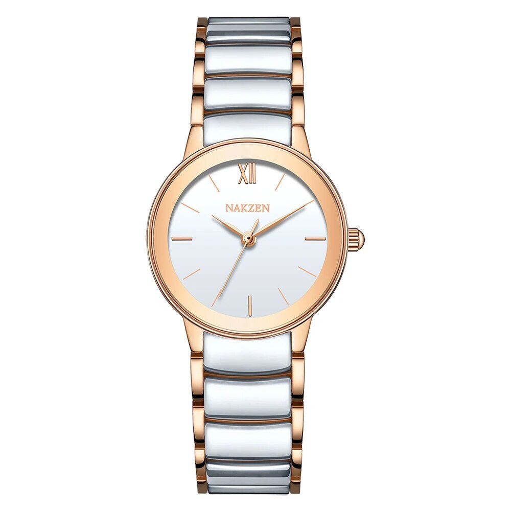 Ladies Diamond Quartz Stainless Steel Watch | Avelmont Time