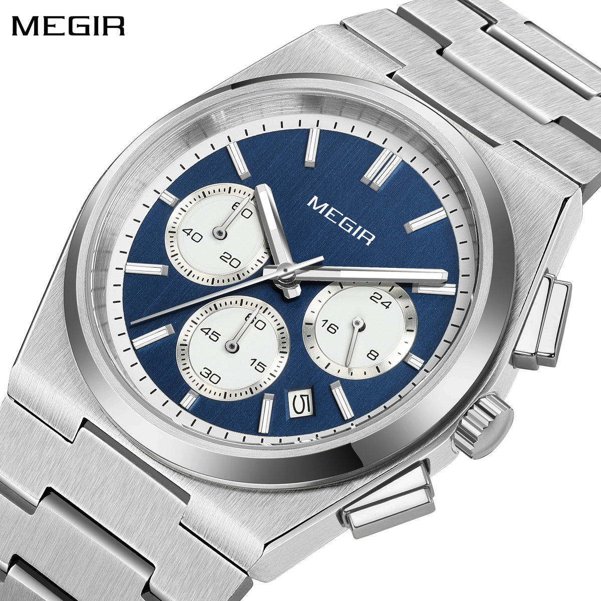 Megir Sapphire Steel Business Watch | Avelmont Time